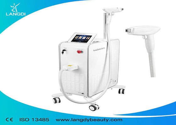 120 J/CM 600w เลเซอร์ไดโอดกำจัดขนสุภาพสตรี Salon Ipl เครื่องจักร