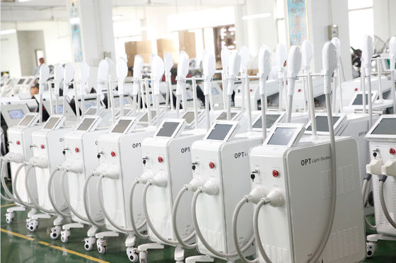 CE FDA อนุมัติเครื่องเลเซอร์กำจัดขน แสงพัลซิ่งเข้มข้น Device