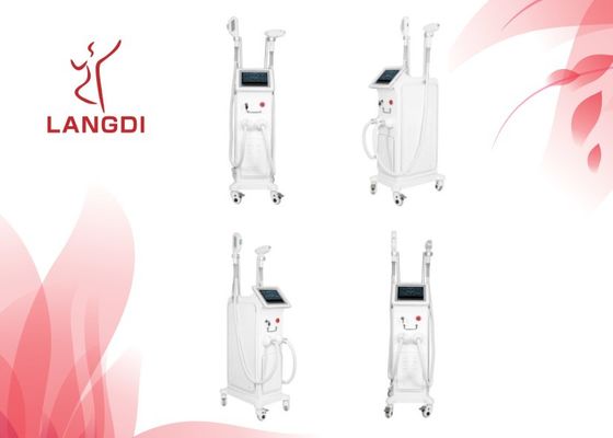 ODM กำจัดขนด้วยเลเซอร์ Eแสงสว่าง แบบไม่เจ็บปวดด้วยหน้าจอสี LCD ขนาด 10 นิ้ว