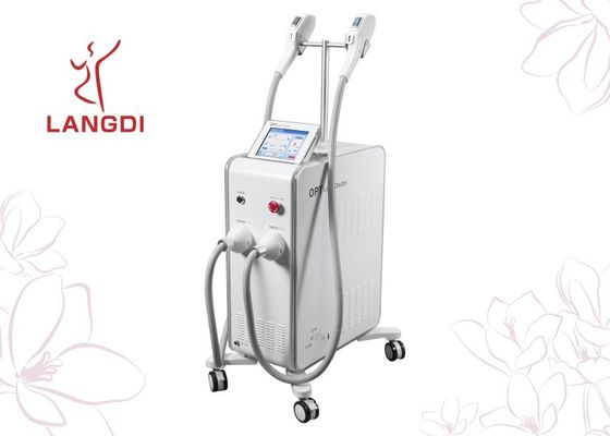 หน้าจอสัมผัส LCD 10 HZ IPL เครื่องกำจัดขนสำหรับร้านเสริมสวยสปา