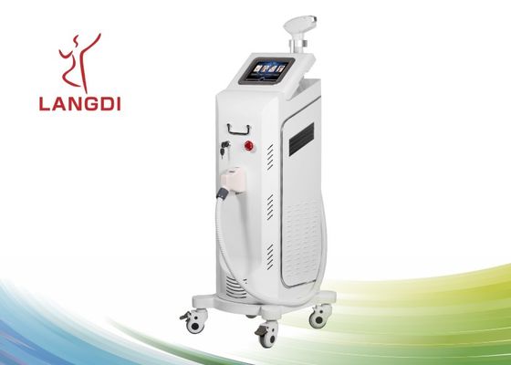 จอแสดงผล LCD 110V 808 Nm เลเซอร์ไดโอด IPL Lazer เครื่องกำจัดขน