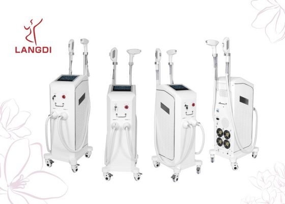 เครื่องกำจัดขนด้วยเลเซอร์ไดโอด 10 บาร์พร้อมระบบทำความเย็น 10 ล้านช็อต