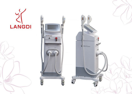 เครื่องกำจัดขนด้วยเลเซอร์ Eแสงสว่าง RF ถาวรการขจัดกระ