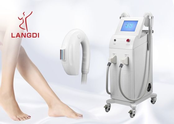 เครื่องกำจัดขน Handpieces Ipl Shr 2 ชิ้นสำหรับร้านเสริมสวย