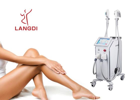 เครื่องกำจัดขน OPT แบบไม่เจ็บปวดถาวรกำจัดริ้วรอยรงควัตถุ