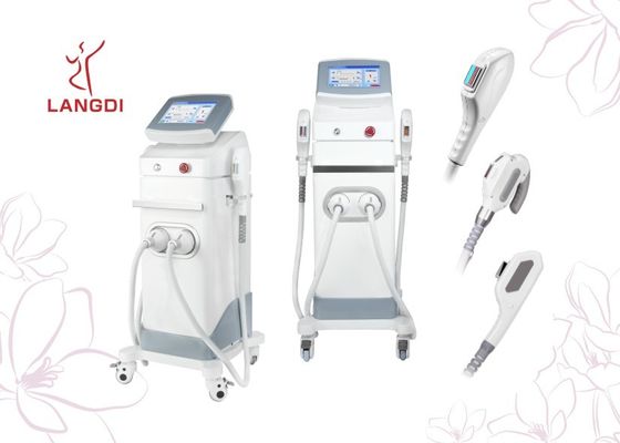 Super Nano Light OPT SHR IPL สำหรับการกำจัดขน / การฟื้นฟูผิว / การบำบัดด้วยหลอดเลือดและการยกเต้านม