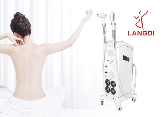 ถาวรปลอดภัยรวดเร็ว IPL SHR OPT DPL ไดโอดเลเซอร์กำจัดขนอุปกรณ์ความงาม 640 590 560 530 480nm กำจัดขน