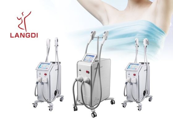 จอแสดงผล LCD OPT SHR เครื่องกำจัดขน Ipl สำหรับการฟื้นฟูผิว