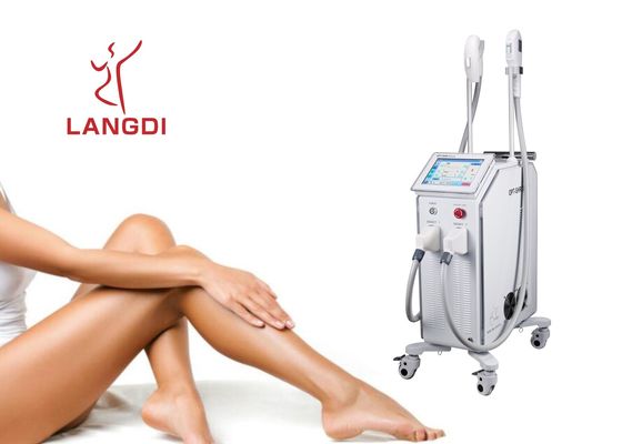 Super Nano Light OPT SHR IPL สำหรับการกำจัดขน / การฟื้นฟูผิว / การบำบัดด้วยหลอดเลือดและการยกเต้านม