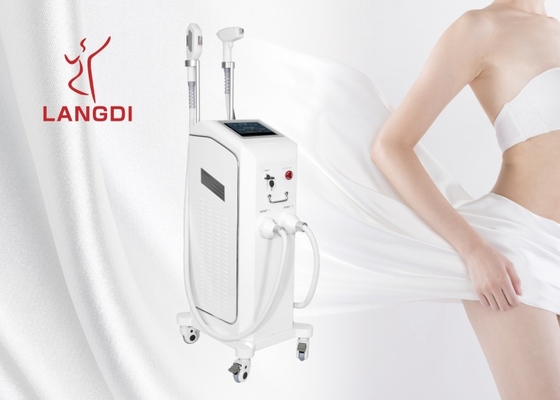 กำจัดขนถาวรด้วยเลเซอร์ไดโอด 120J / Cm2 12HZ สำหรับร้านเสริมสวย
