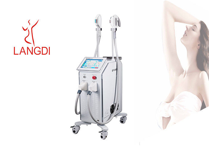 OPT 5 In 1 กำจัดขนด้วยเลเซอร์เครื่อง IPL อันทรงพลัง / IPL OPT SHR สำหรับผมและผิวหนังฟื้นฟู