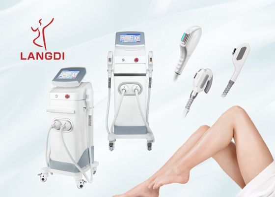 เครื่องกำจัดขน SHR ที่ทรงพลัง 2 ใน 1 Opt Ipl เลเซอร์ Skin Rejuvenation