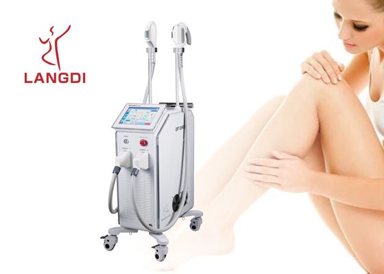 Langdai Portable IPL OPT Shr E-light OPT Elight อุปกรณ์กำจัดขนถาวรสำหรับคลินิก